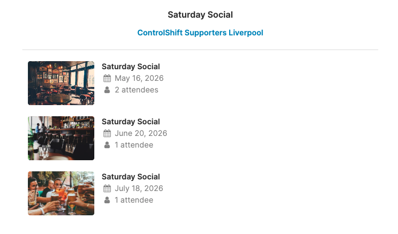 The recurring series page 